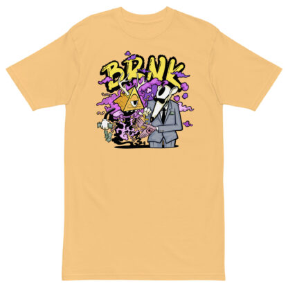BRNK Pyramid - Men’s premium heavyweight tee