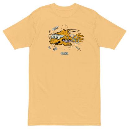 Sewer Fish -  premium heavyweight tee - Image 4