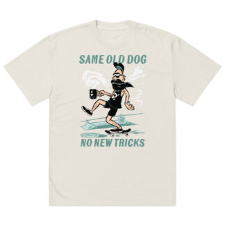 Same Old Dog - Oversized faded t-shirt
