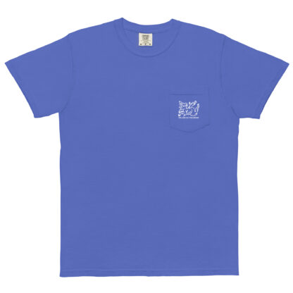 We Are on the Brink - Unisex garment-dyed pocket t-shirt - Image 9