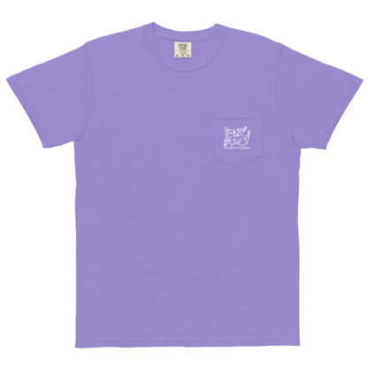 We Are on the Brink - Unisex garment-dyed pocket t-shirt - Image 15